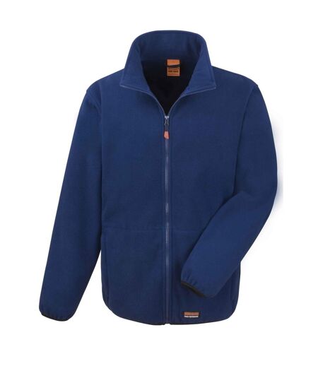 Work-guard Veste De Travail En Micro Polaire Homme Bleu Marine Result