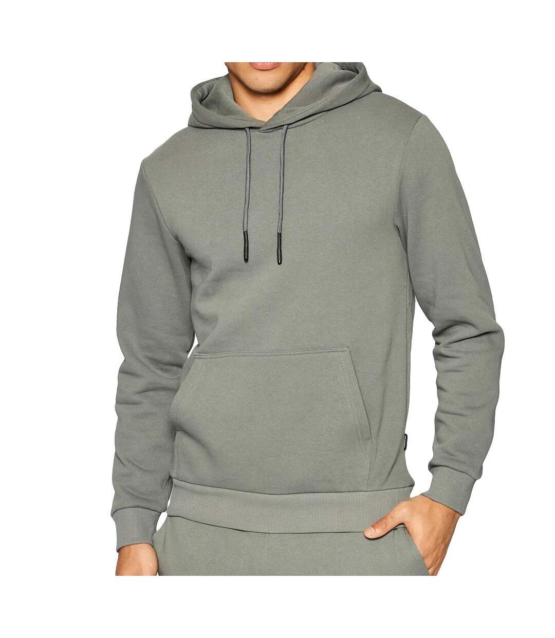 Sweat à capuche kaki clair homme only & sons ceres - xl-1
