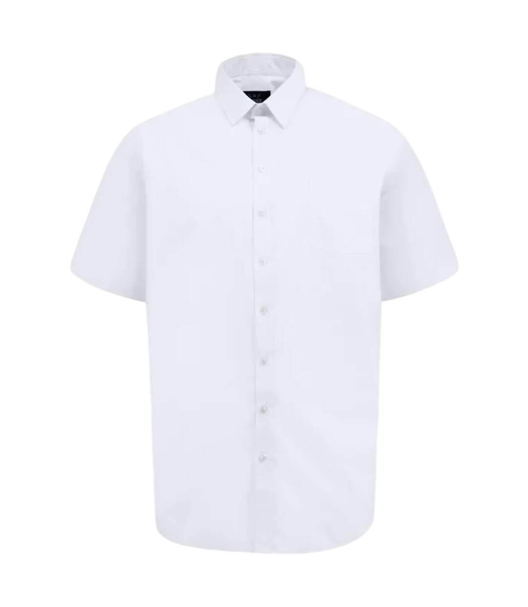 Chemise Manches Courtes Lucas Homme Blanc Duke-2