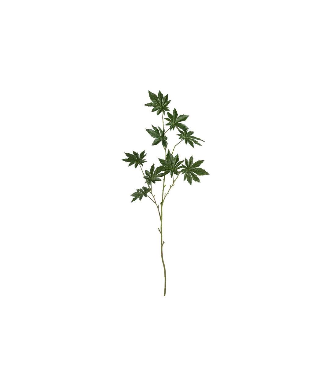 Fleur Artificielle Branche Papayer 122cm Vert-1