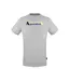 Mens Reflective Logo T-shirt Grey Aquascutum-1