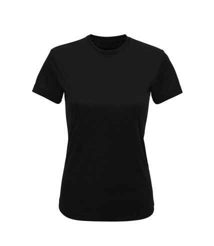 Tri Dri Womens/Ladies Performance Short Sleeve T-Shirt (Black)