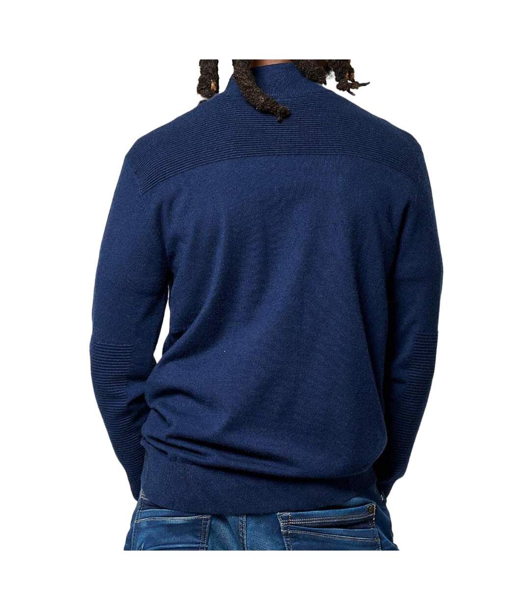 Pull 1/2 zip marine homme kaporal  vada-2