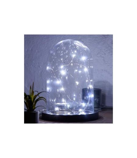 Guirlande Lumineuse 20 Led Blanc 215cm Chrome