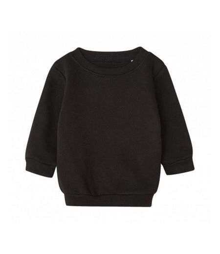Sweat essential bébé noir Babybugz