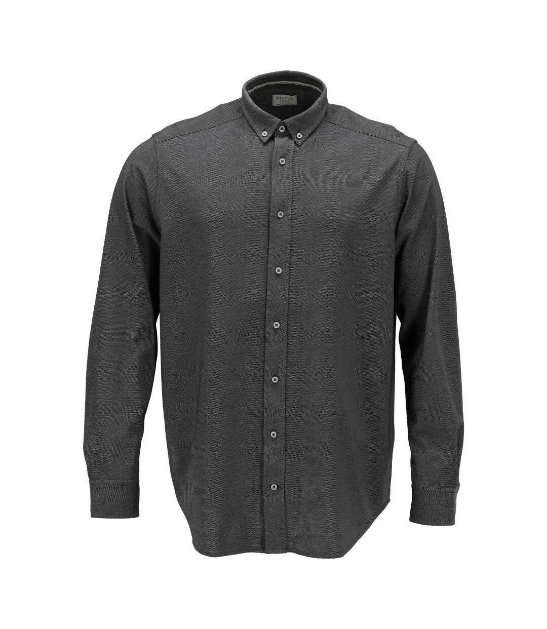 Chemise Frontline Homme Anthracite Foncé Gris Clair Mascot-1