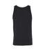 Canvas Womens/Ladies Jersey Sleeveless Tank Top (Black)