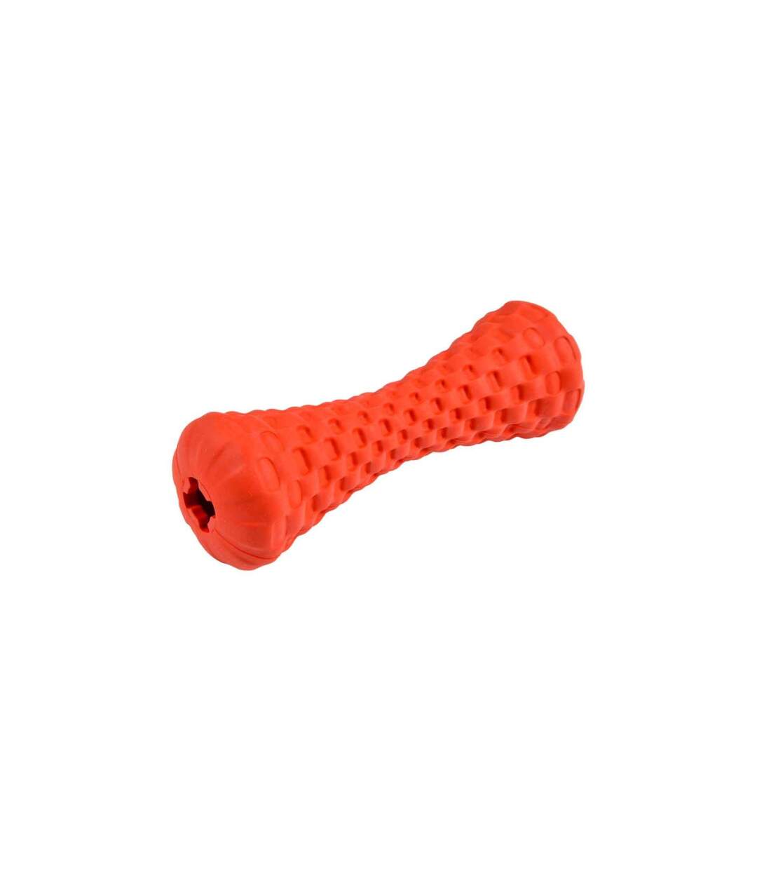 Jouet pour Chien Distributeur Os 15cm Rouge-1