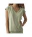 T-shirt Vert Clair Femme Vero Moda 10247666 - M-1