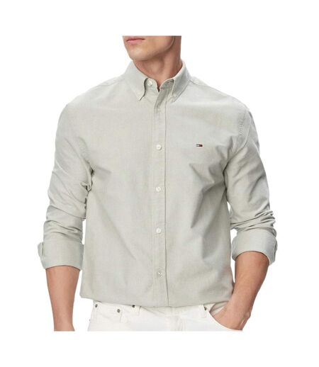 Chemise vert homme tommy hilfiger oxford98