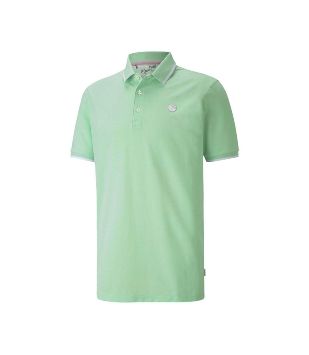 Polo Vert Homme Puma Arnold Palmer Signature - S-1