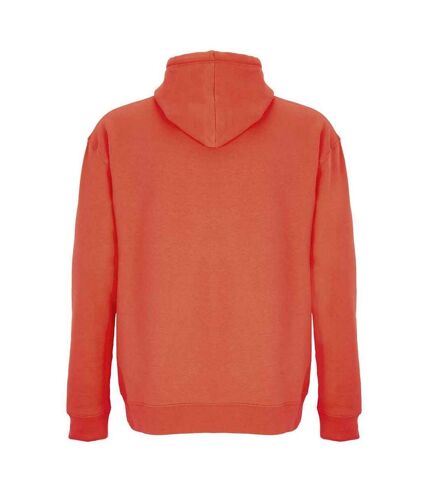 Sweat à capuche condor adulte orange vif SOLS