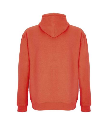 Sweat à capuche condor adulte orange vif SOLS