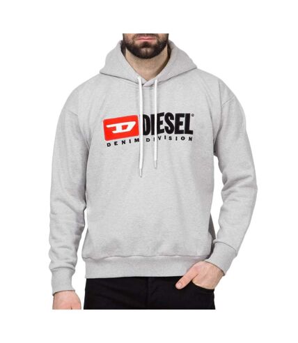 Sweat à capuche Gris Homme Diesel Male - 3XL