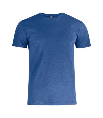 T-shirt Homme Bleu Chiné Clique