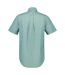 Mens Classic Oxford Short-sleeved Button-down Shirt Green Gant-3