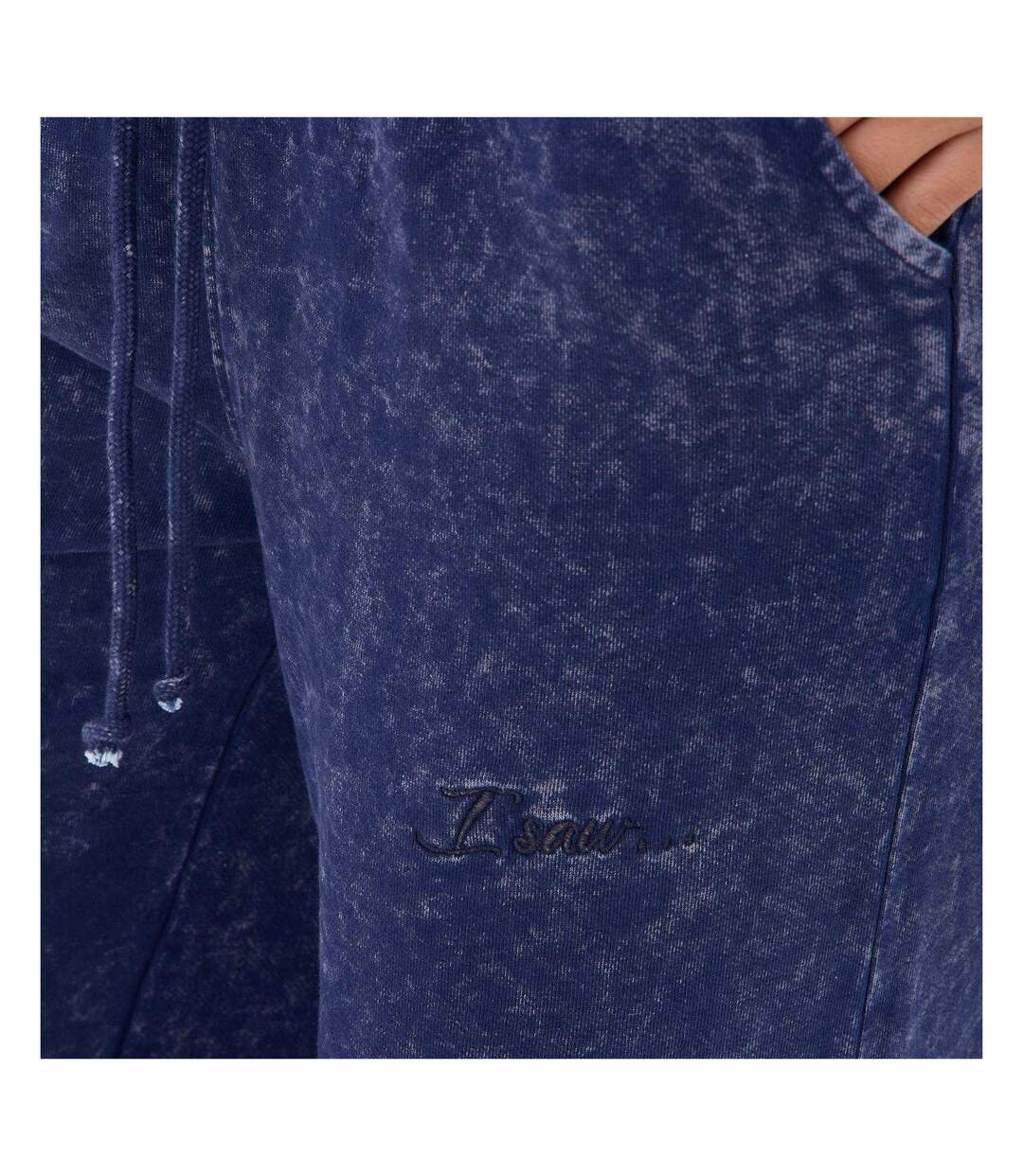 Pantalon De Jogging Motif/style Délavé Femme Bleu I Saw It First-4
