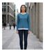 Pull Femme 2-en-1 PULF2004A – Élégance Trompe-l'Œil et Confort Absolu-5