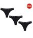 Lot De 3  Strings Motif/style Logo Deptford Femme Noir Jack Wills-2