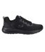 Womens/ladies bountiful quick path plain trainers black Skechers-4