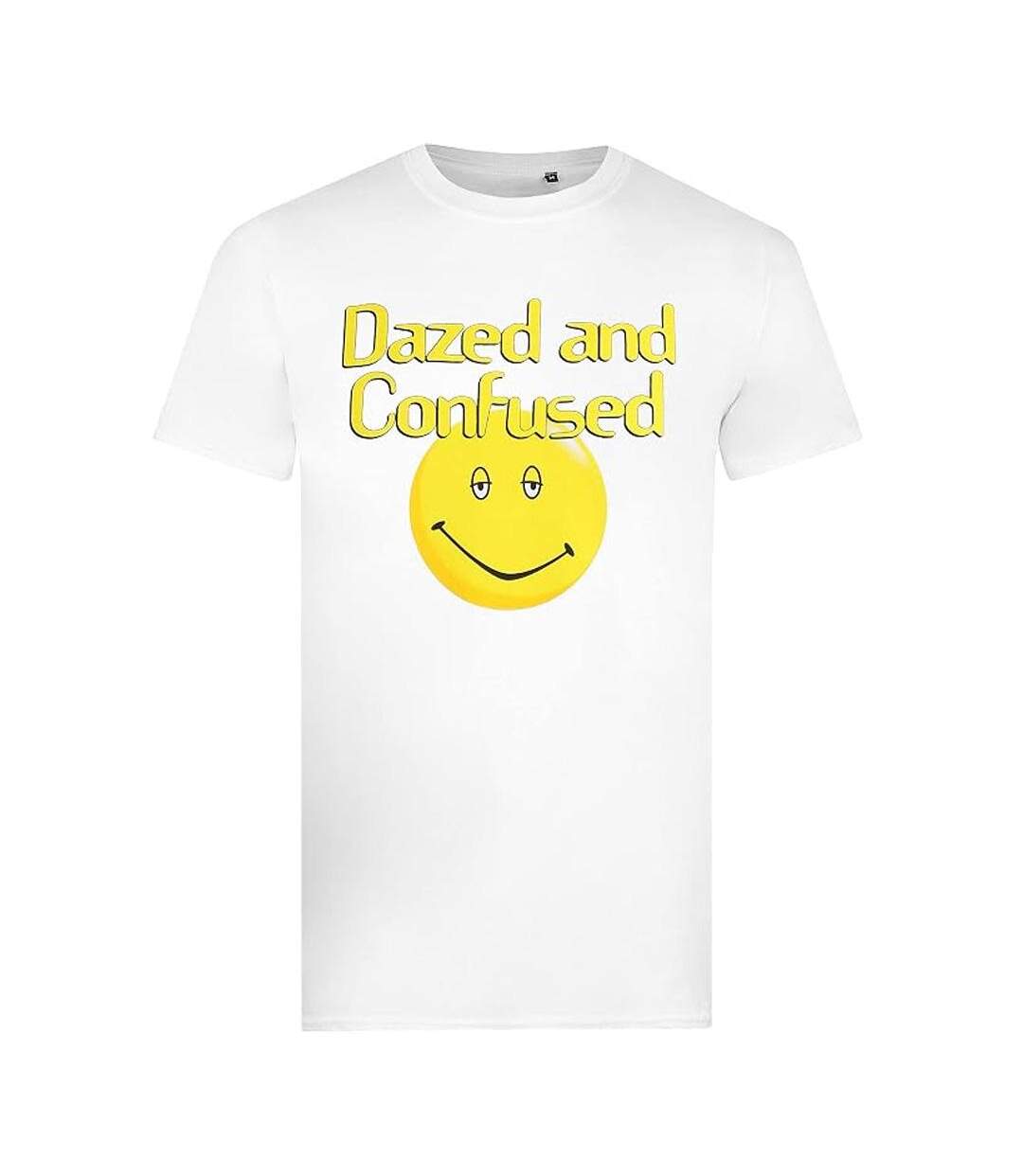 T-Shirt blanc homme dazed & confused confused men-1