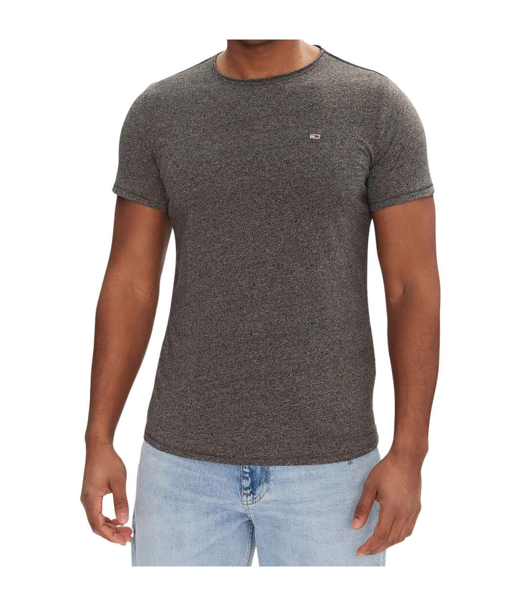 T-shirt Motif/style Logo Homme Noir Tommy Jeans-1