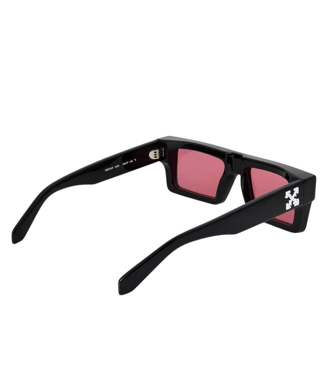 Lunettes De Soleil Motif/style Logo Ruby Femme Taille Unique Noir Rouge Off White-2