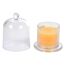 Bougie Parfumée Cloche Romantique 11cm Pêche-2