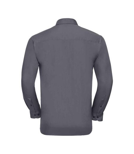 Chemise Classic Homme Gris Foncé Russell Collection