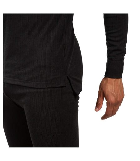 Trespass Adults Unisex Flex360 Base Layer Top (Black) - UTTP945
