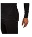 Trespass Adults Unisex Flex360 Base Layer Top (Black) - UTTP945-2