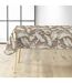 Nappe Toile Cirée Ebany 140x240cm Marron-1