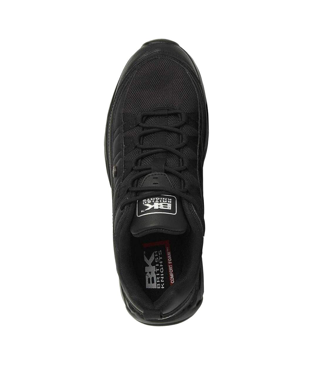 Mens Rise Trainers Black British Knights-3