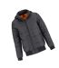 Veste Superhood Homme Gris Foncé Orange Néon B&C-3