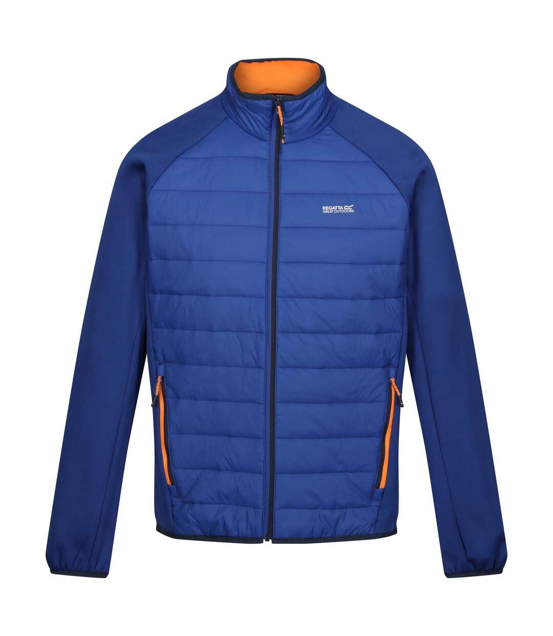 Veste hybride clumber homme bleu roi / orange kaki Regatta Regatta