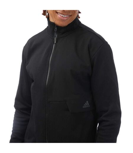 Mens 4cmte Track Top Black Adidas