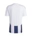 Maillot De Foot Style À Rayures Homme Blanc Bleu Marine Adidas-3
