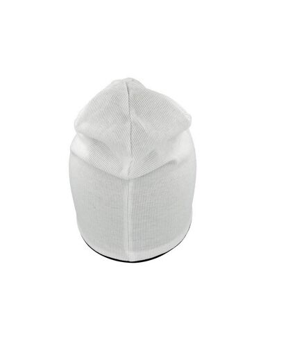 Atlantis Extreme Reversible Jersey Slouch Beanie (White/Black) - UTAB178