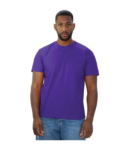 T-shirt original tech adulte violet Casual Classics