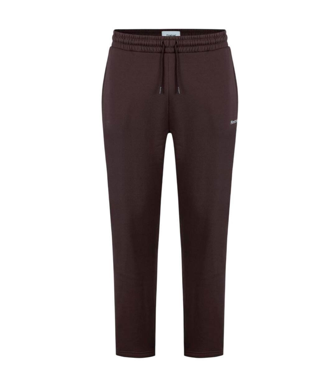 Mens Fleece Joggers Dark Chocolate Brown Firetrap-1
