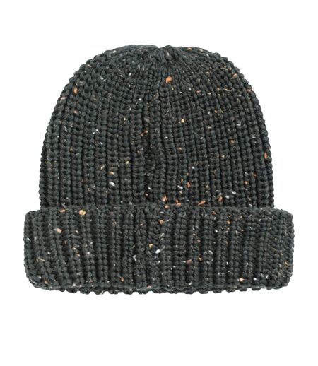 Animal Mens Otto Chunky Knit Recycled Beanie (Green)