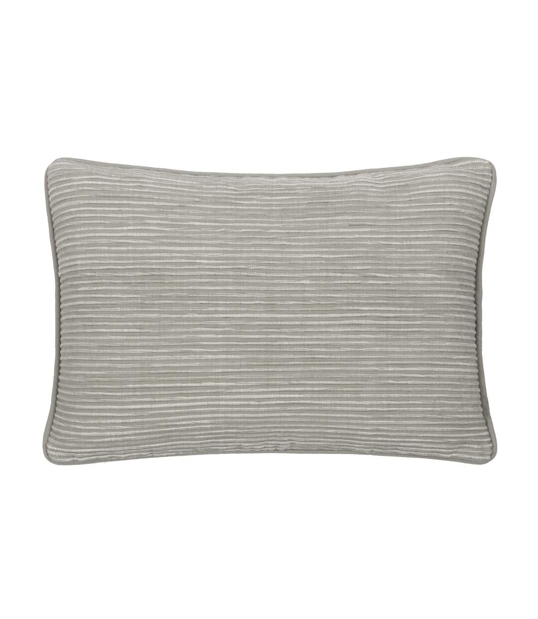 Cove ribbed cushion cover 50cm x 35cm grey Yard