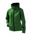 Result Core Womens/Ladies Lite Hooded Softshell Jacket (Vivid Green/Black) - UTBC3252