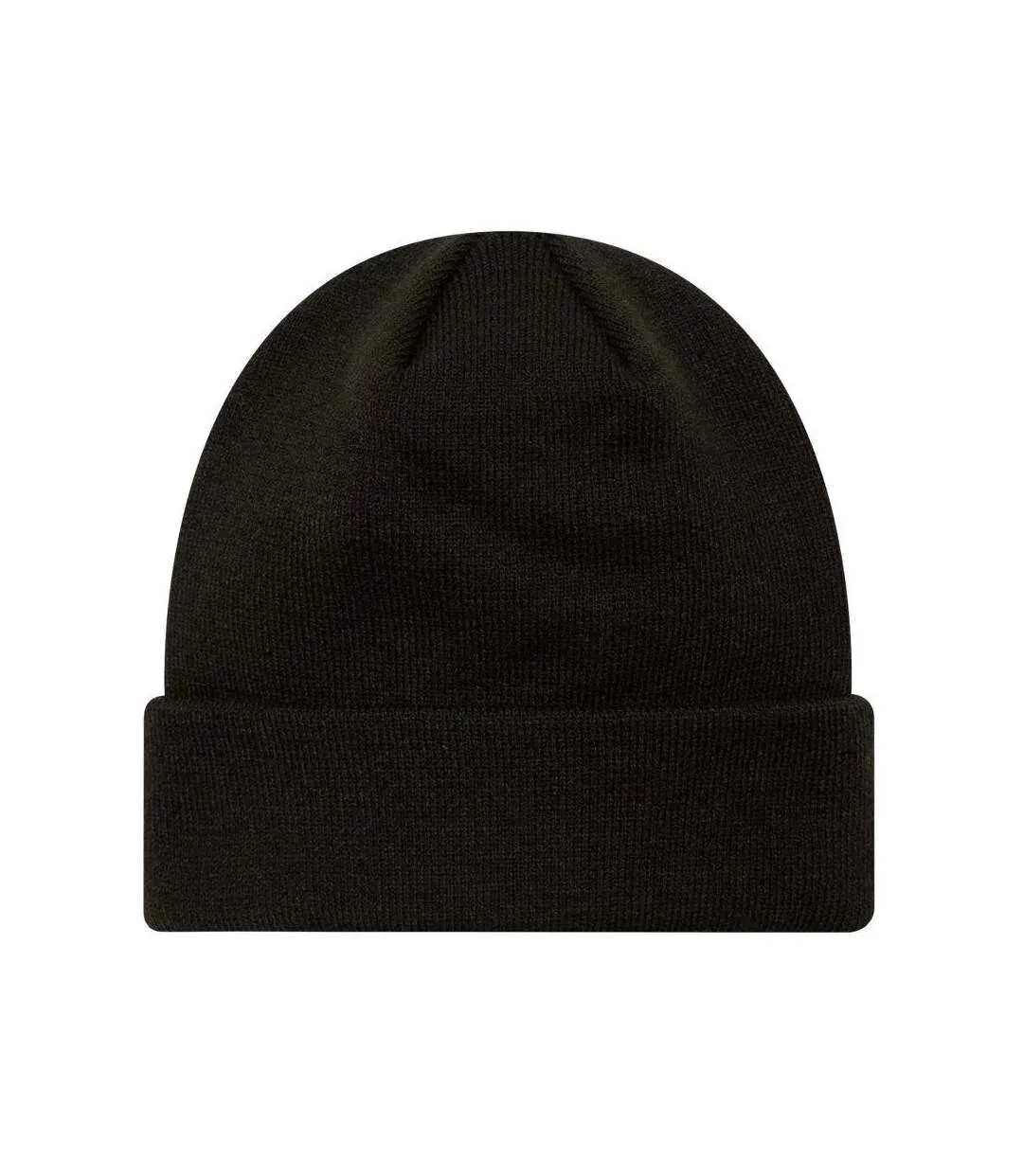 Unisex Adult Rose Knitted Cuff Beanie Black New Era-2