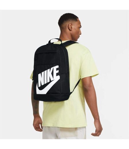Sac À Dos Motif/style Logo Taille Unique Noir Blanc Nike