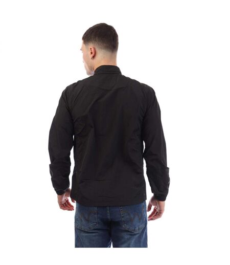 Mens Granville Overshirt Black Weekend Offender