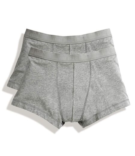 Fruit Of The Loom - Boxers CLASSIC - Homme (Gris clair chiné) - UTBC3357