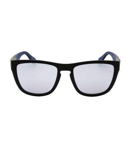 Lunettes De Soleil Motif Mat Homme Taille Unique-taille Unique Noir Noir Argenté Argenté Tommy Hilfiger