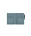 Tabytha plain vegan leather coin purse one size mineral blue Weird Fish-4