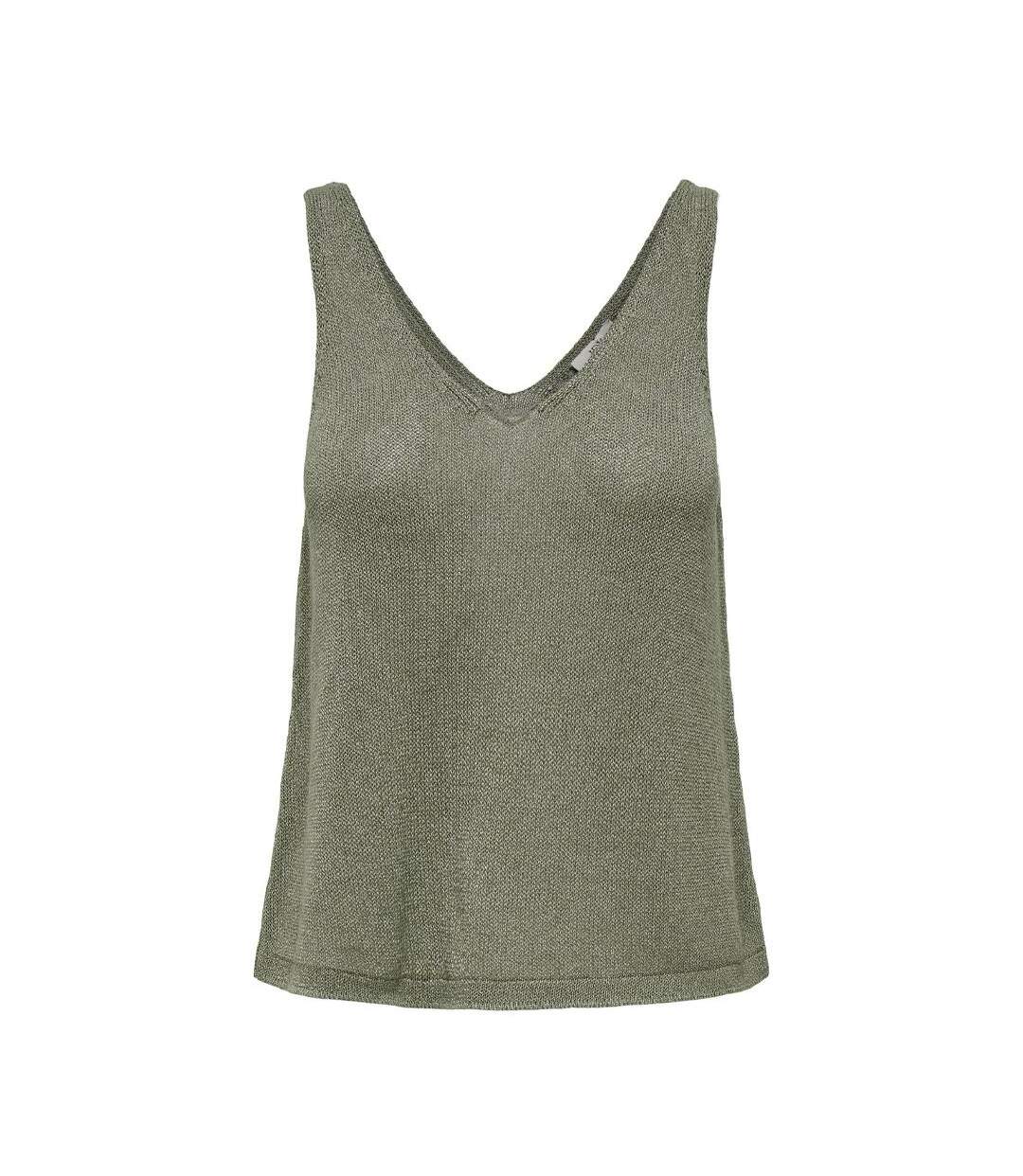 Débardeur vert femme jdy 15315036-1